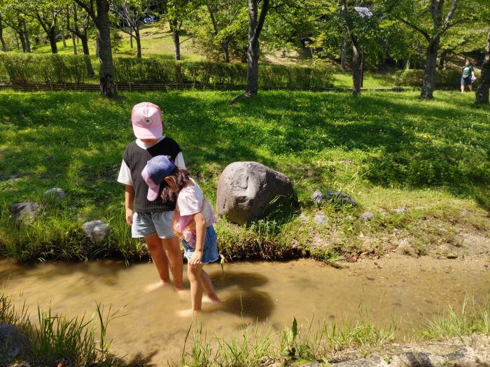 けいはんな記念公園-川遊び.JPG